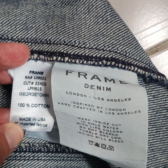 Frame Le Panel Mini Skirt - Picture 7 of 7